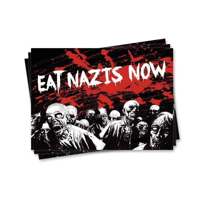 Eat Nazis Now Sticker Set 20 Stück