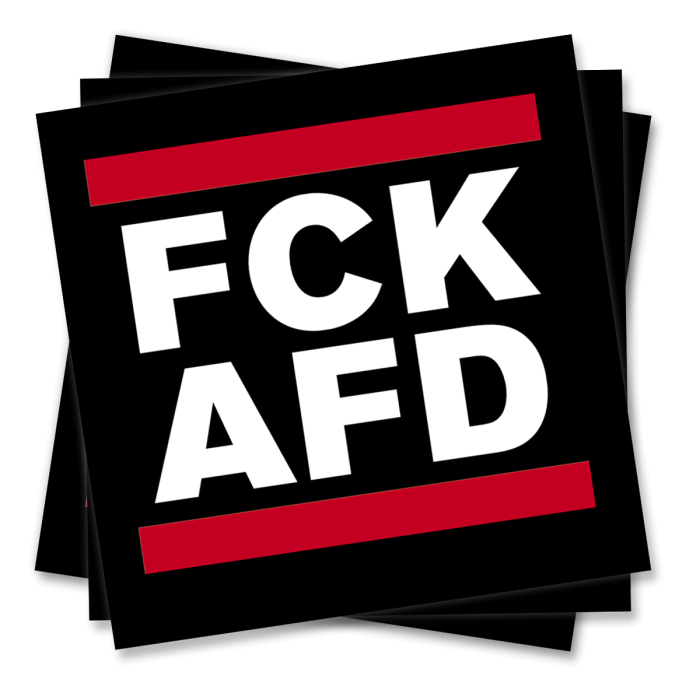 FCK AFD Sticker Set 20 Stück