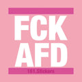 FCK AFD Sticker Pink 20 Stück