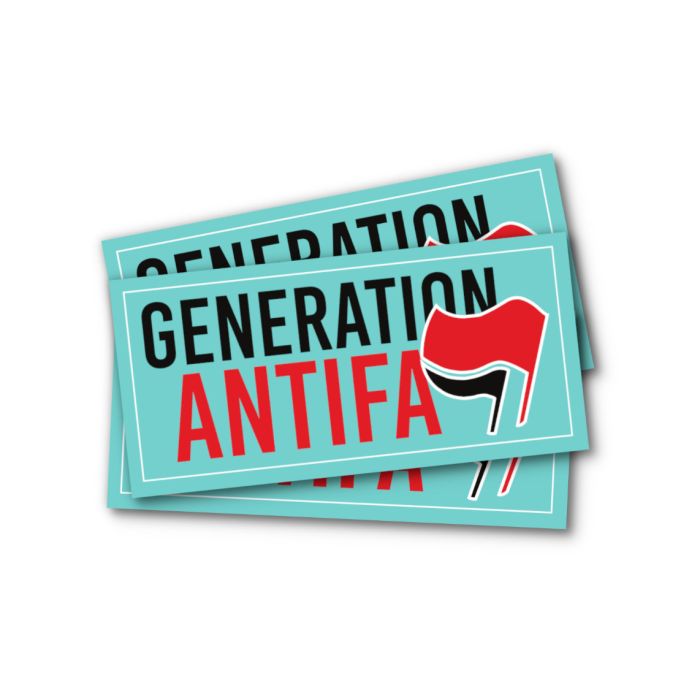 Generation Antifa Sticker 20 Stück